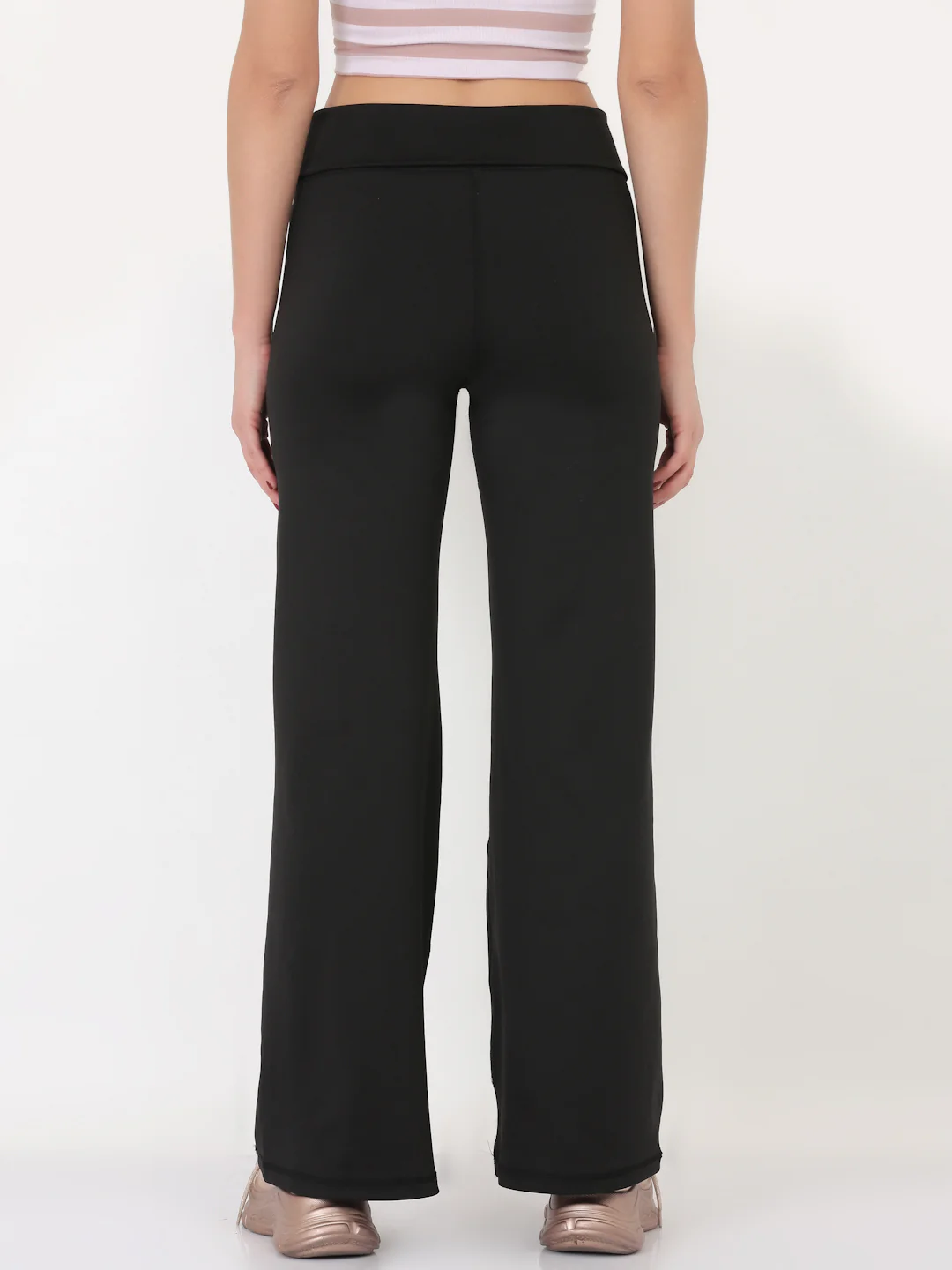 Black Ultra Flare Leggings - Image 3