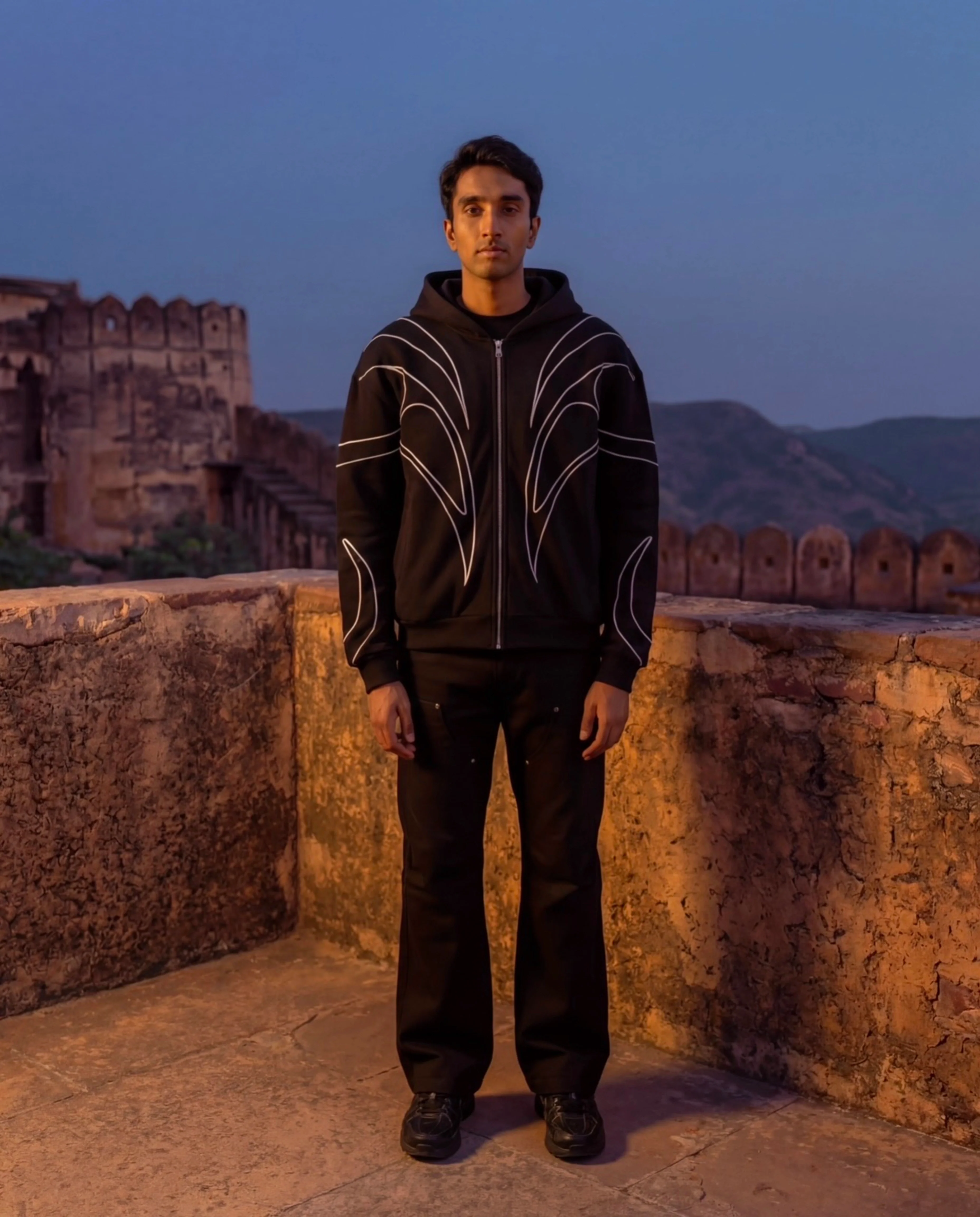 Gallery Zip Up Hoodie - Image 4