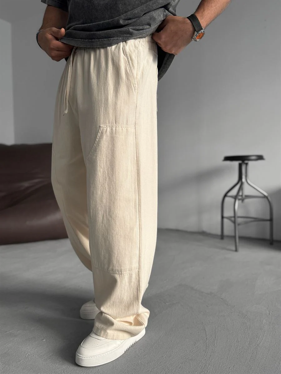 Linen Carpenter Pants - Image 2