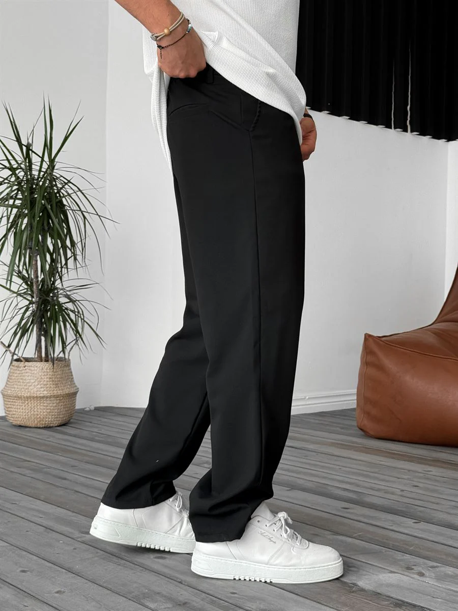 Office Straight Fit Pants - Image 12