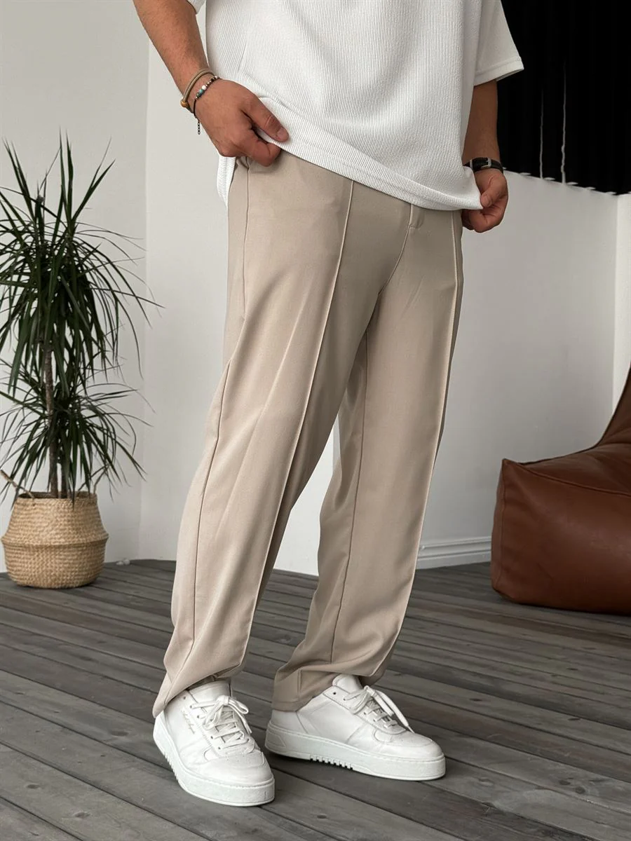 Office Straight Fit Pants - Image 4