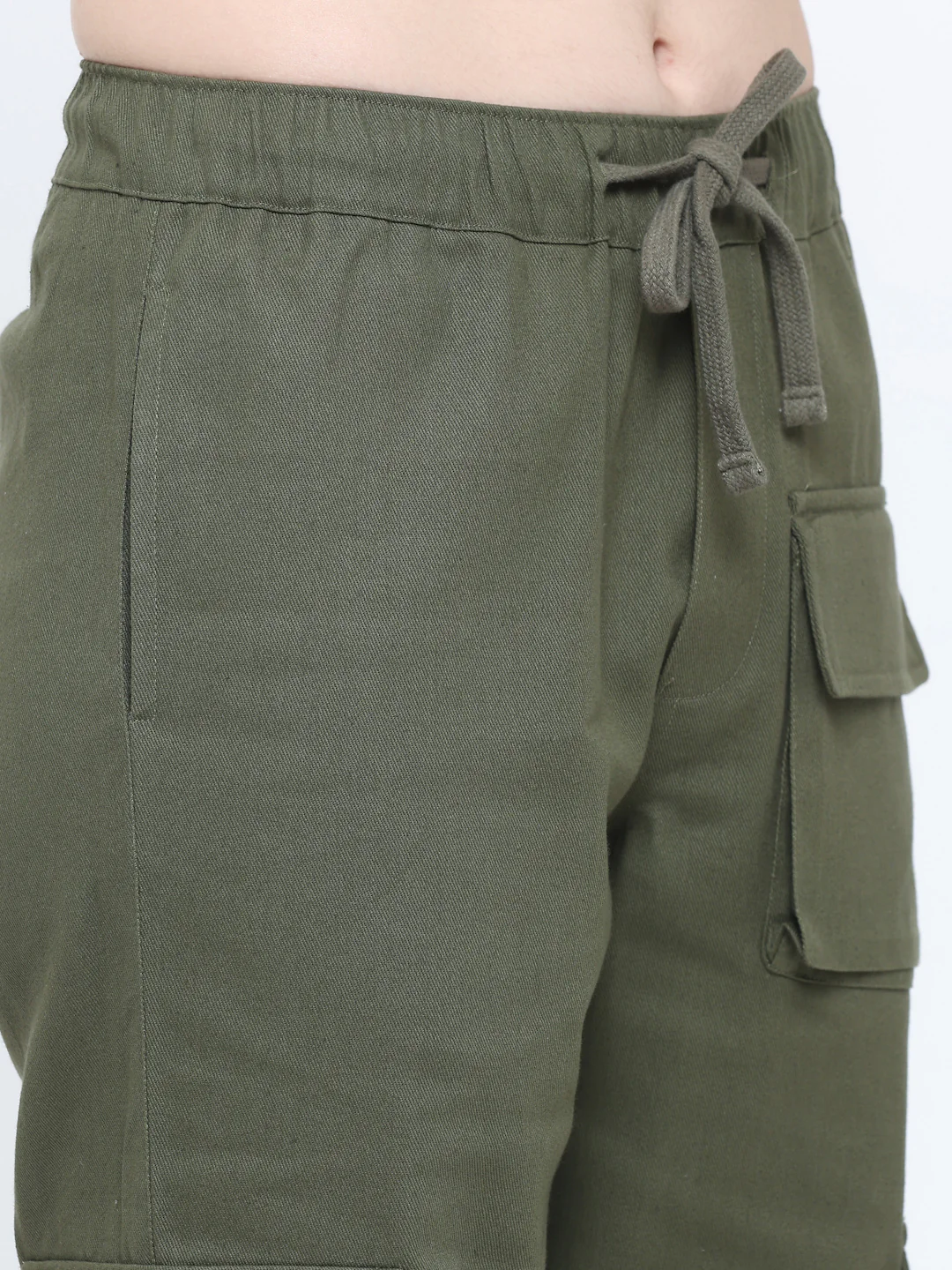 Olive Utility Cargo Pants - Image 5