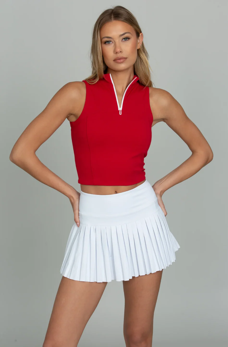 Tennis Pleated Skirt - Image 10