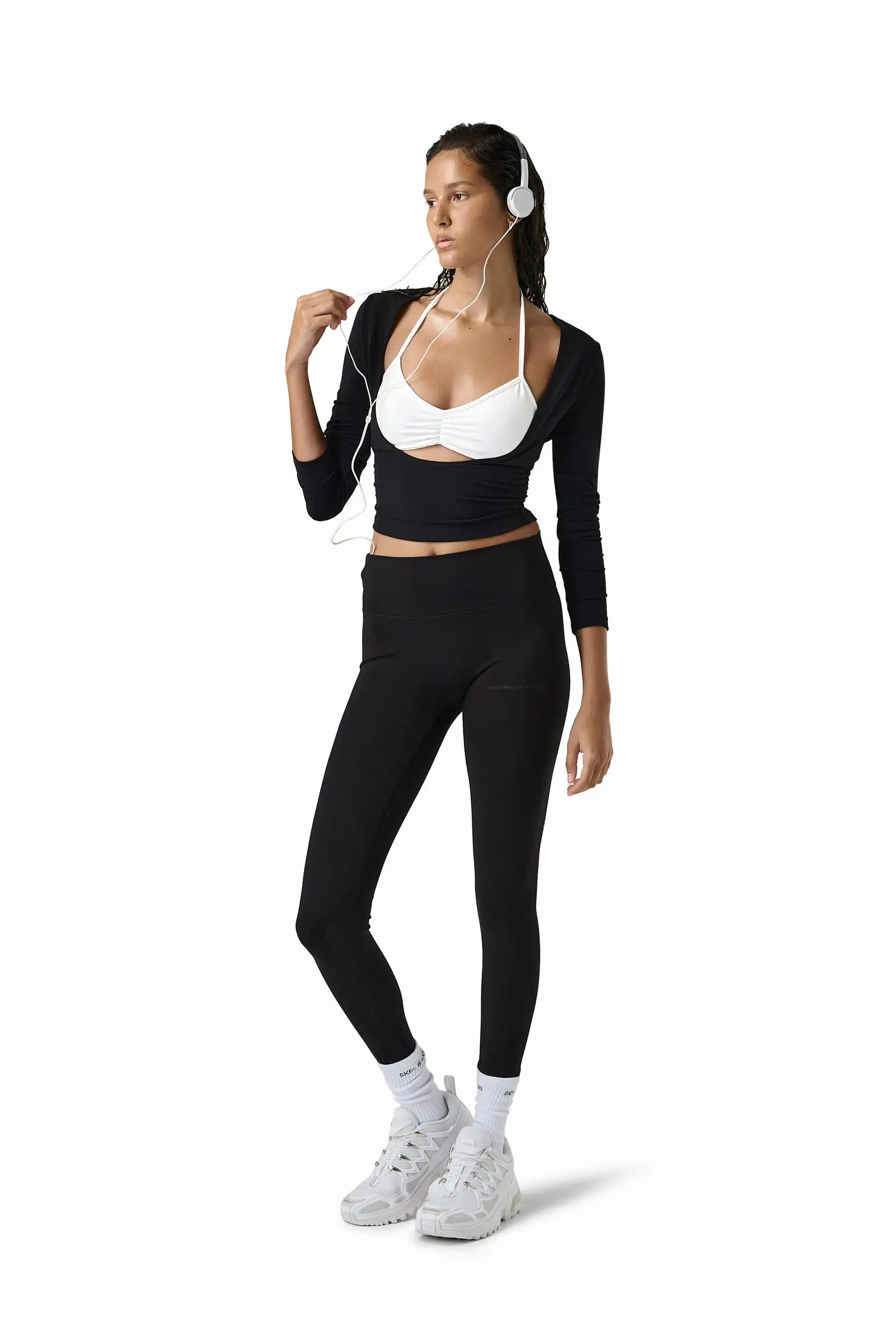 Twinnie Halterneck Bralette with Scoop Neck Top (Pre-Launch) - Image 5
